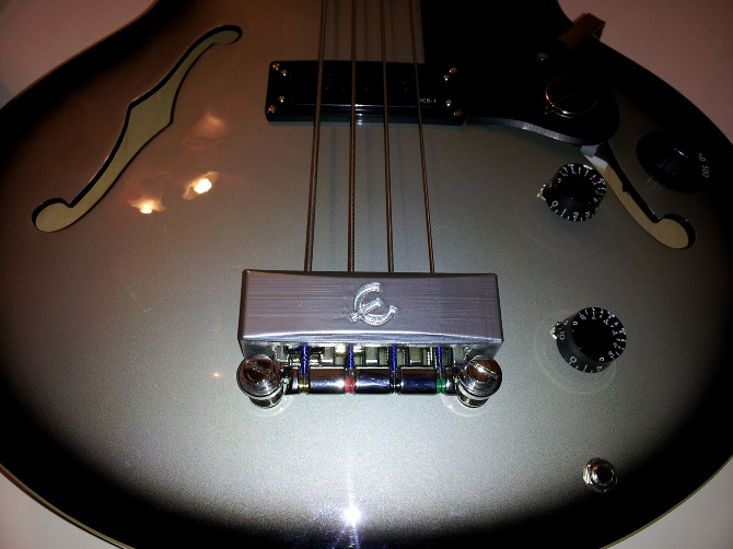 Epiphone/Gibsonstyle Bass Guitar Bridge Mute Hewson Chen